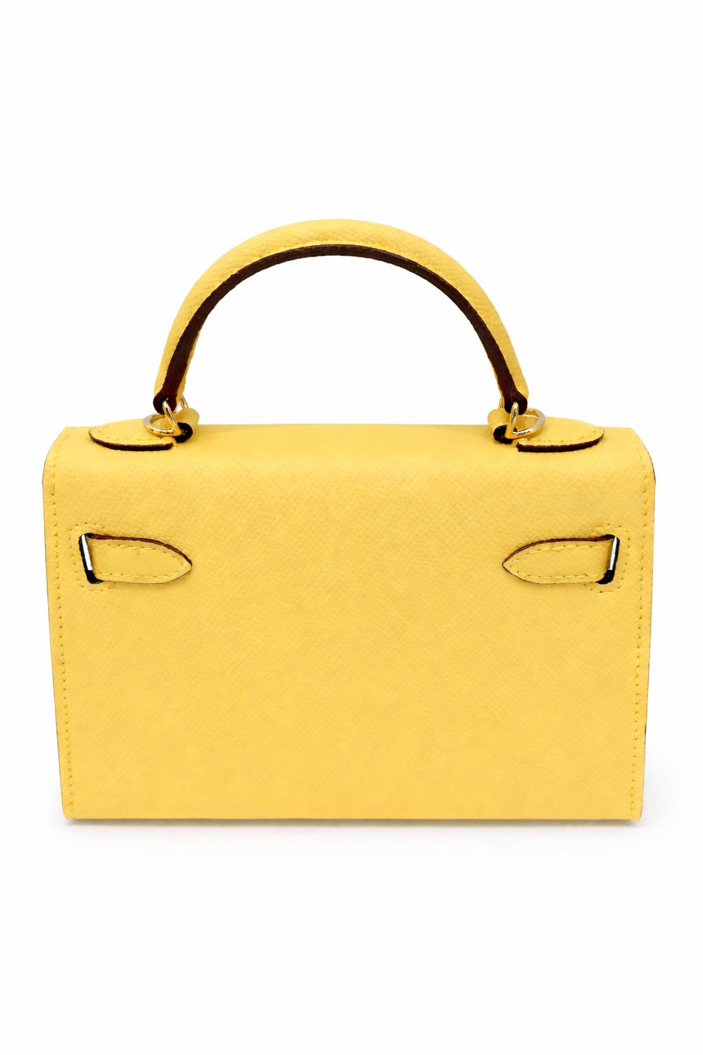 Sac Jaune Pastel